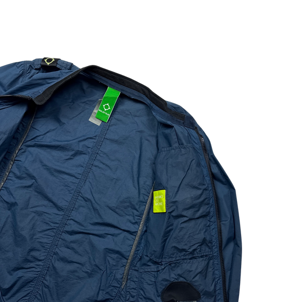 Ma Strum Lightweight Blue Bomber Jacket - Medium