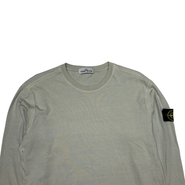 Stone Island 2019 Grey Cotton Crewneck Sweatshirt