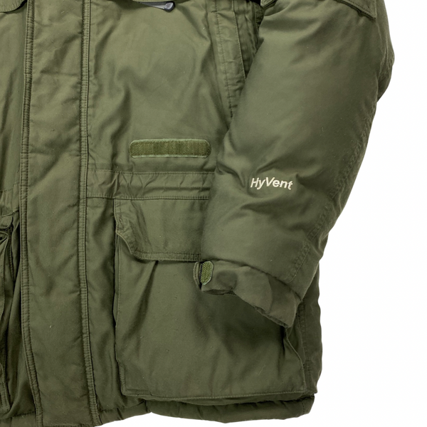 North Face Khaki Green Gotham Parka Jacket