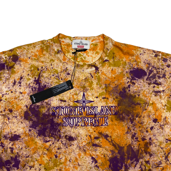 Stone Island x Supreme 2020 Paintball T Shirt
