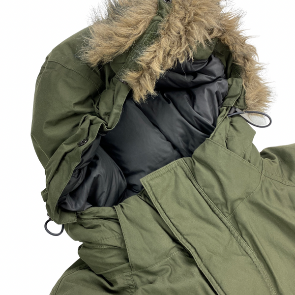 North Face Khaki Green Gotham Parka Jacket