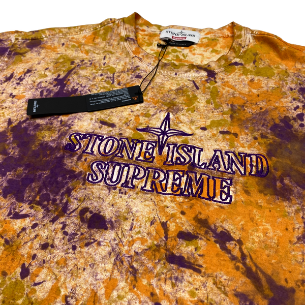 Stone Island x Supreme 2020 Paintball T Shirt