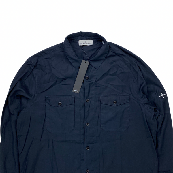 Stone Island Cotton Buttoned Shirt