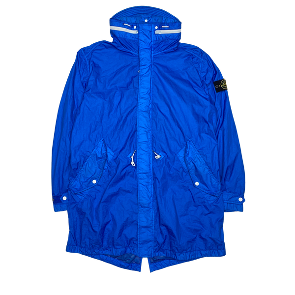 Stone Island 2013 Blue Membrana TC Parka Jacket