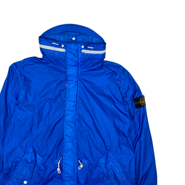 Stone Island 2013 Blue Membrana TC Parka Jacket
