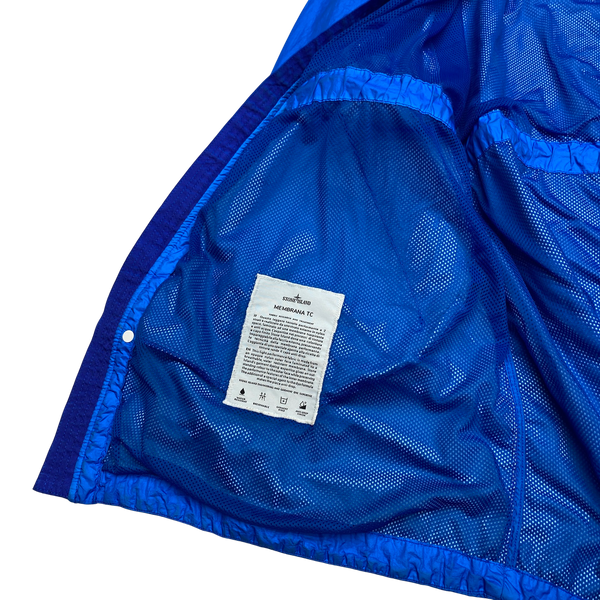 Stone Island 2013 Blue Membrana TC Parka Jacket