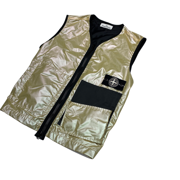 Stone Island 2018 Iridescent Reflex Mat Gilet