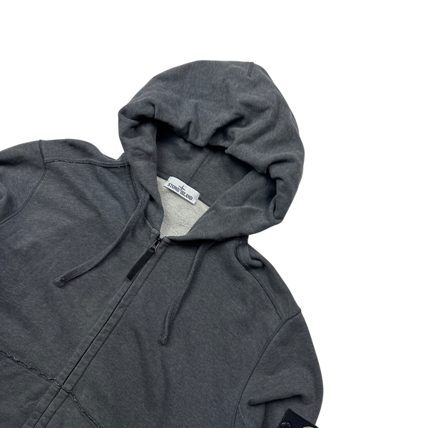 Stone Island Dark Grey 2017 Zipped Hoodie - XXL