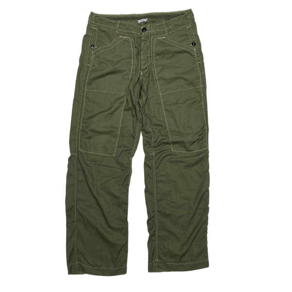 Stone Island 2006 Khaki Cargo Carpenter Trousers