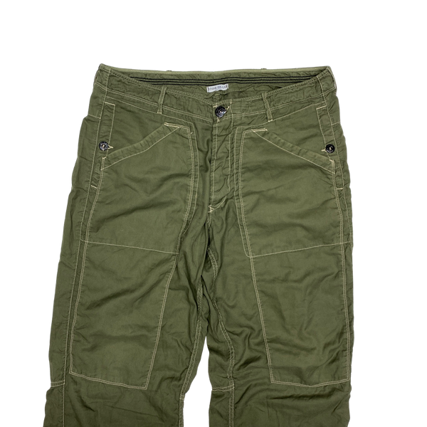 Stone Island 2006 Khaki Cargo Carpenter Trousers