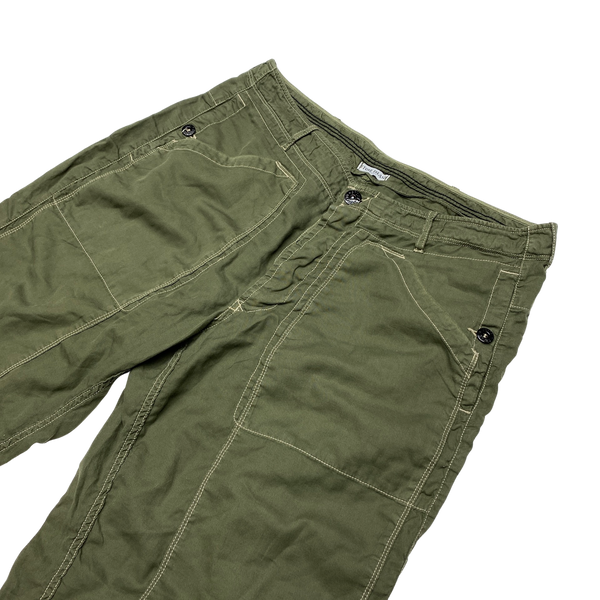 Stone Island 2006 Khaki Cargo Carpenter Trousers