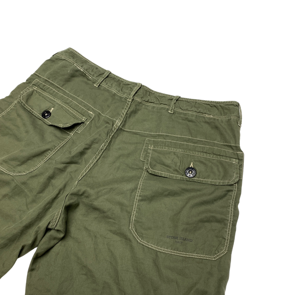 Stone Island 2006 Khaki Cargo Carpenter Trousers