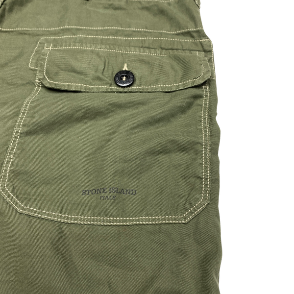 Stone Island 2006 Khaki Cargo Carpenter Trousers