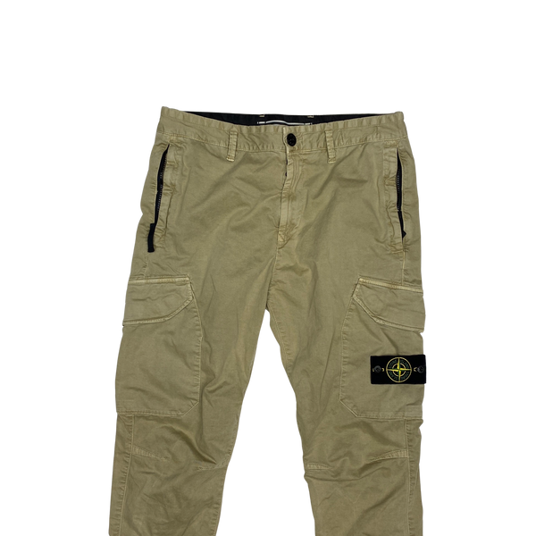 Stone Island 2020 Beige RE T Cargo Trousers