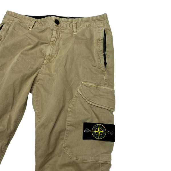 Stone Island 2020 Beige RE T Cargo Trousers