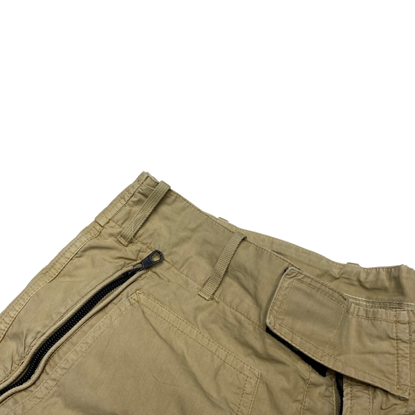 Stone Island Vintage 2005 Beige Cargo Trousers