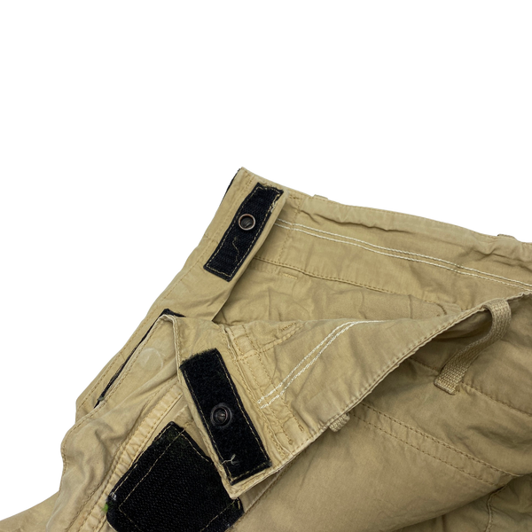 Stone Island Vintage 2005 Beige Cargo Trousers