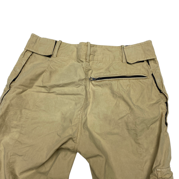 Stone Island Vintage 2005 Beige Cargo Trousers