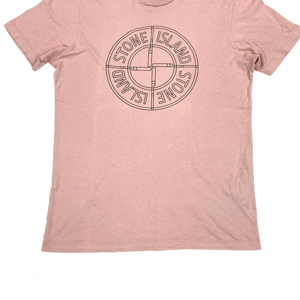 Stone Island 2016 Dusty Pink Cotton T Shirt