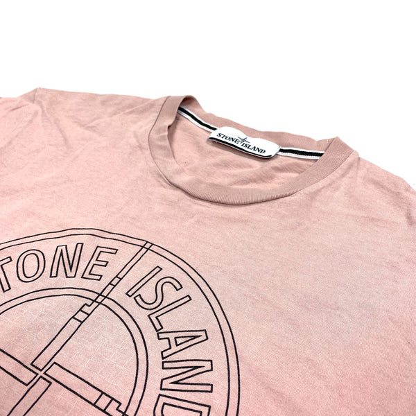 Stone Island 2016 Dusty Pink Cotton T Shirt