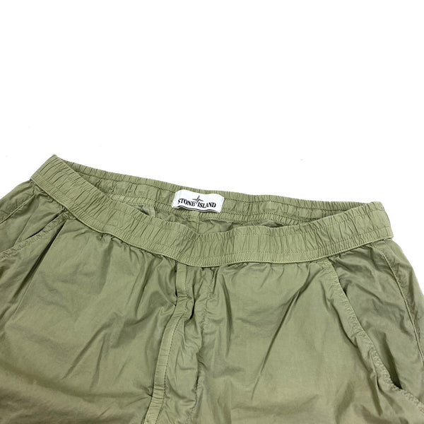 Stone Island Olive Green Cargo Trousers
