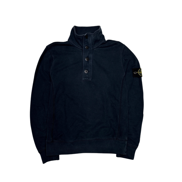 Stone Island 2016 Navy Cotton Pullover Jumper