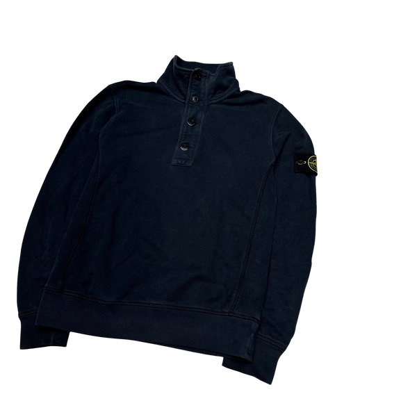 Stone Island 2016 Navy Cotton Pullover Jumper