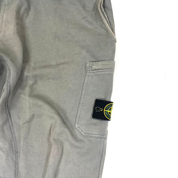 Stone Island Grey Tapered Joggers