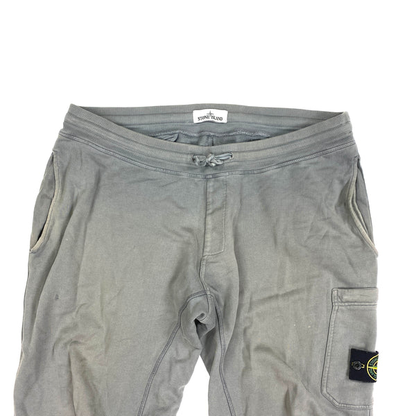 Stone Island Grey Tapered Joggers