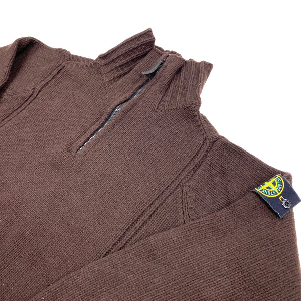 Stone Island AW2000 Vintage High Neck Jumper