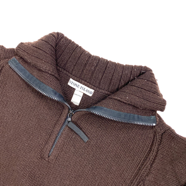 Stone Island AW2000 Vintage High Neck Jumper