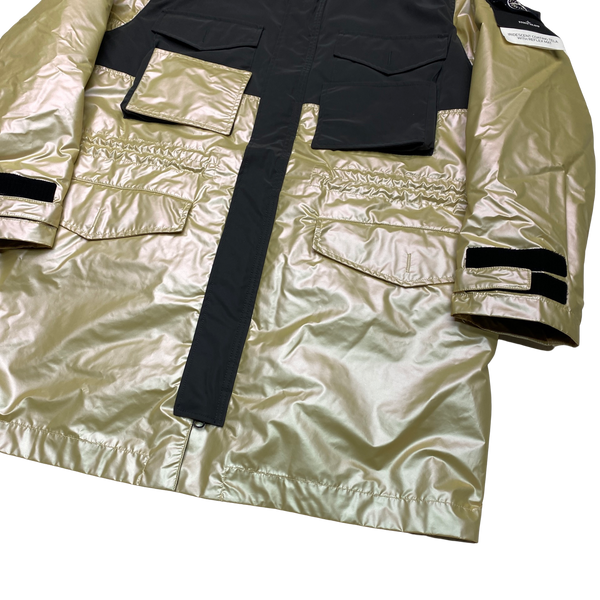Stone Island 3 in 1 Iridescent Reflex Mat Reflective Parka Jacket