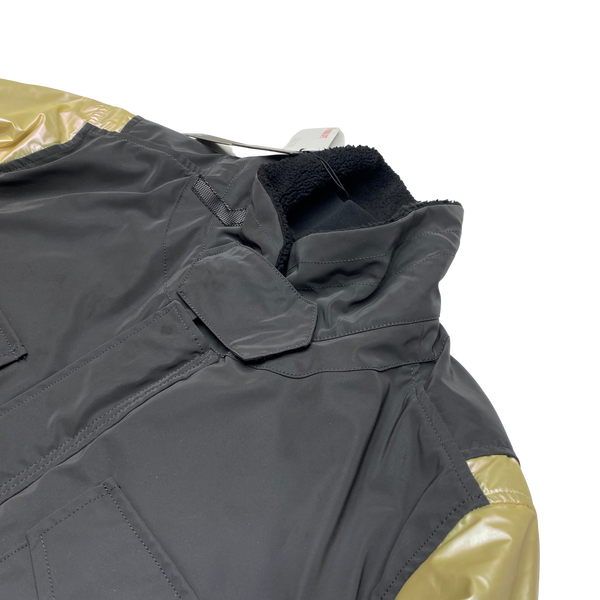 Stone Island 3 in 1 Iridescent Reflex Mat Reflective Parka Jacket