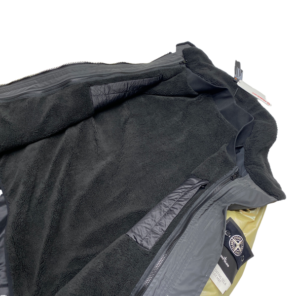 Stone Island 3 in 1 Iridescent Reflex Mat Reflective Parka Jacket