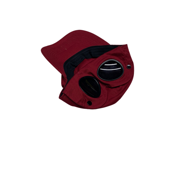 CP Company Red Goggle Cap