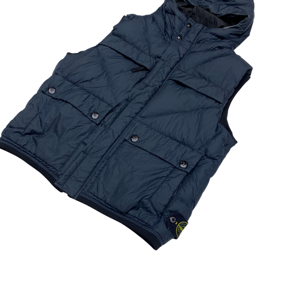 Stone Island 2011 Navy Opaque Nylon Tela