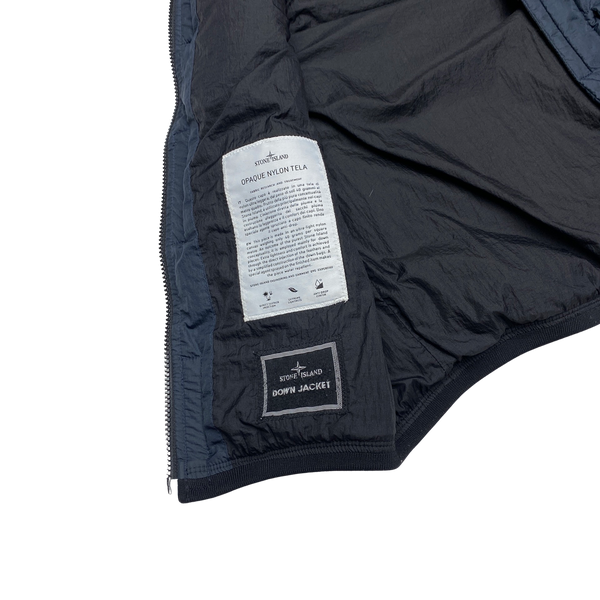 Stone Island 2011 Navy Opaque Nylon Tela
