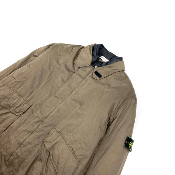 Stone Island 1999 Vintage Raso Gommato Dutch Rope Jacket