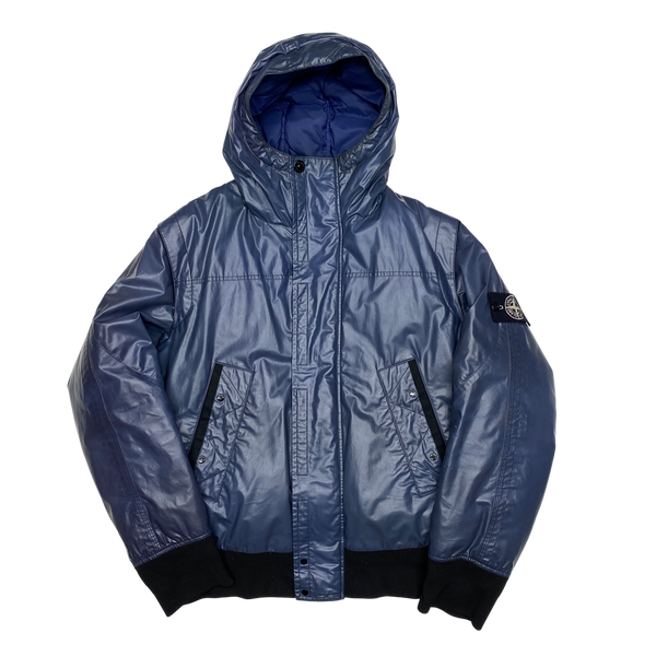 Stone Island Blue 2011 Colour Change Ice Down Jacket