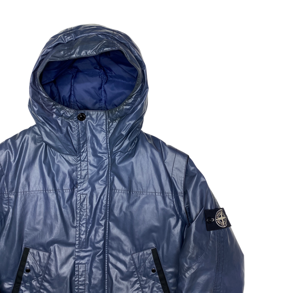 Stone Island Blue 2011 Colour Change Ice Down Jacket