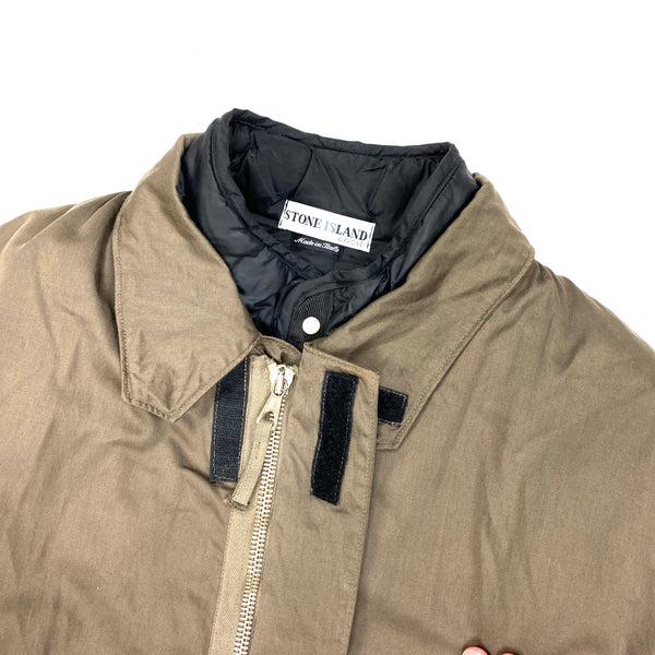Stone Island 1999 Vintage Raso Gommato Dutch Rope Jacket