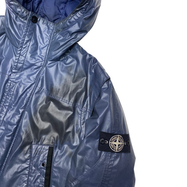 Stone Island Blue 2011 Colour Change Ice Down Jacket