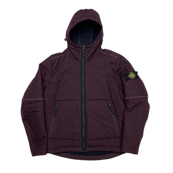 Stone Island Dark Purple Panno R 4L Stretch Jacket