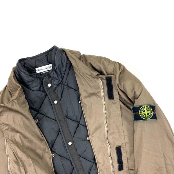 Stone Island 1999 Vintage Raso Gommato Dutch Rope Jacket