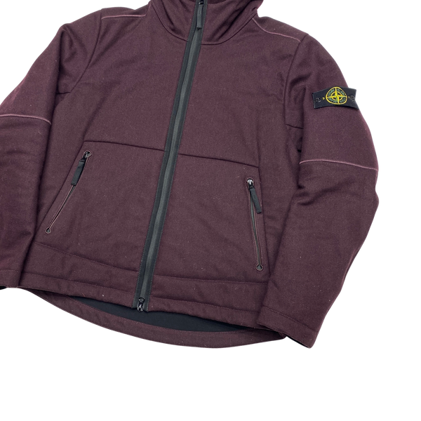 Stone Island Dark Purple Panno R 4L Stretch Jacket