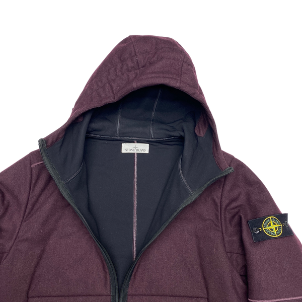 Stone Island Dark Purple Panno R 4L Stretch Jacket