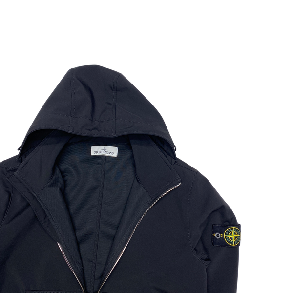 Stone Island 2019 Black Light Soft Shell R Jacket