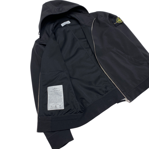 Stone Island 2019 Black Light Soft Shell R Jacket