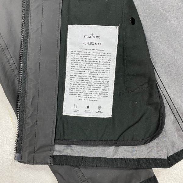 Stone Island 2013 Reflective Reflex Mat Jacket