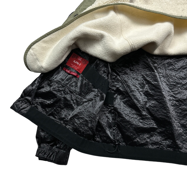 CP Company Black Sherling Kan D Shell Goggle Jacket - Large